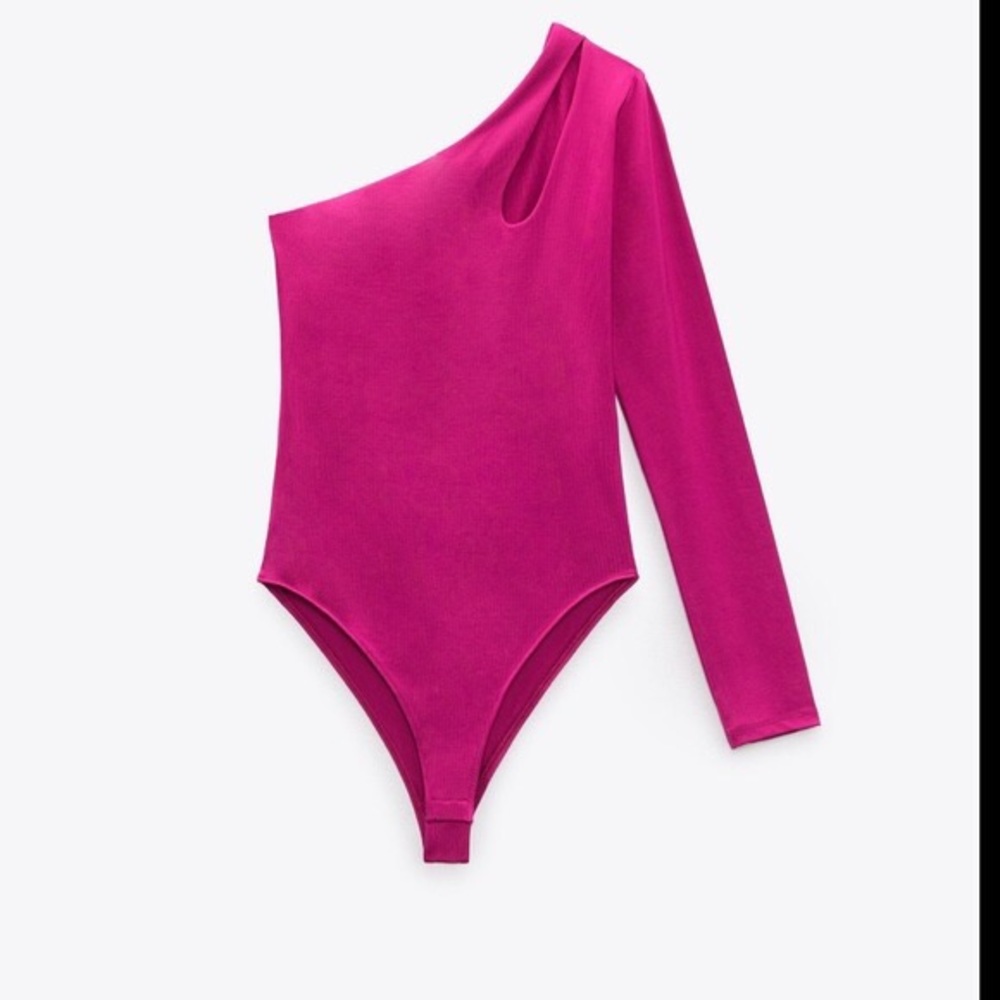 Zara One Shoulder Bodysuit